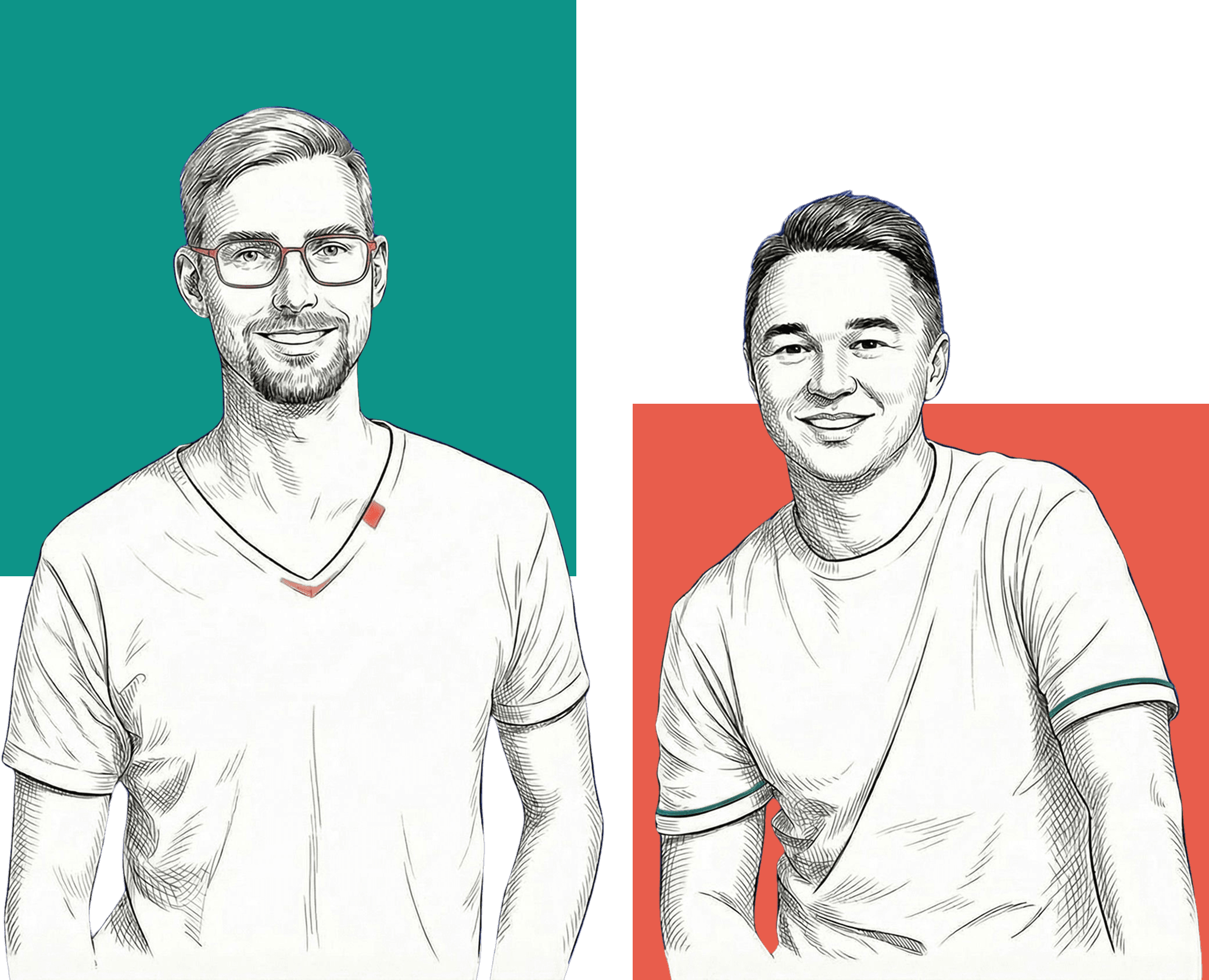 Paul Plessing and Paul Petritsch, founders of Dentro